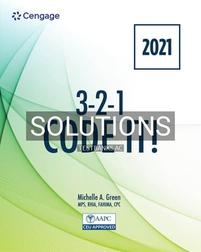 Cover for Solutions for 3 2 1 Code It 2021 9th Edition by Green