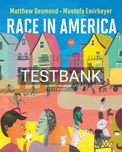 Test Bank for Race in America 2nd Edition by Desmond cover