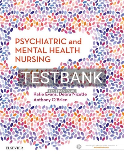 Cover for for Psychiatric & Mental Health Nursing 4th Edition by Evans