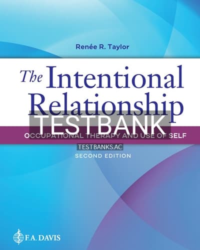 Test Bank for The Intentional Relationship 2nd Edition by Taylor cover