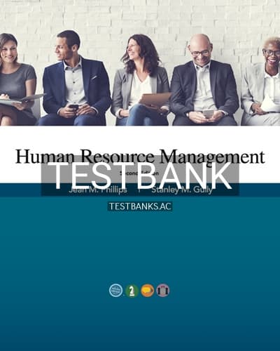 Test Bank for Human Resource Management 2nd Edition by Phillips cover