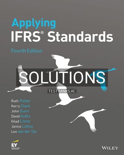 Solutions for Applying IFRS Standards 4th Edition by Picker cover