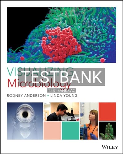 Test Bank for Visualizing Microbiology 1st Edition by Anderson cover