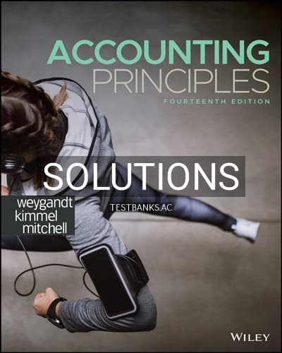 Cover for Solutions for Accounting Principles 14th Edition by Weygandt