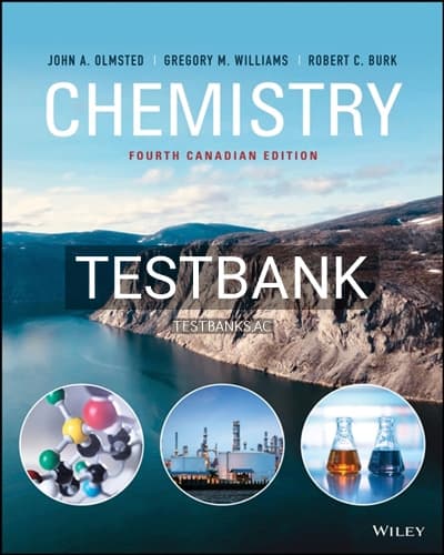 Test Bank for Chemistry 4th Edition by Olmsted cover
