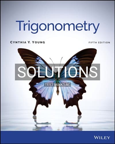 Solutions for Trigonometry 5th Edition by Young cover