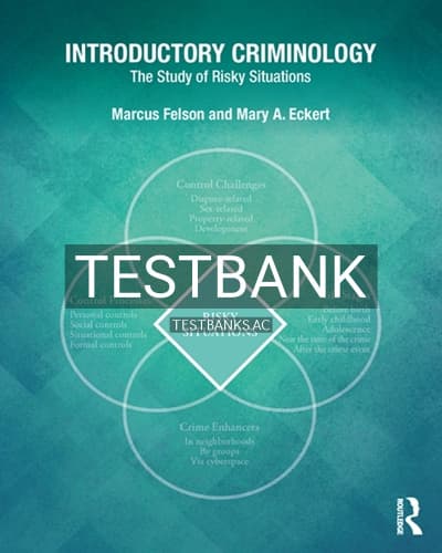Test Bank for Introductory Criminology 1st Edition by Felson cover