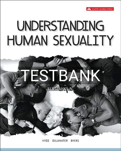 Cover for Test Bank for Understanding Human Sexuality 7th Edition by Hyde