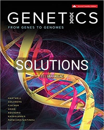 Solutions for Genetics 2nd Edition by Hartwell cover