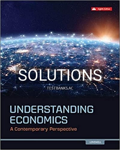 Cover for Solutions for Understanding Economics 8th Edition by Lovewell
