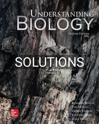 Cover for Solutions for Understanding Biology 2nd Edition by Mason