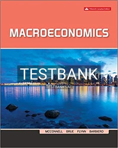 Test Bank for Macroeconomics 15th Edition by McConnell cover