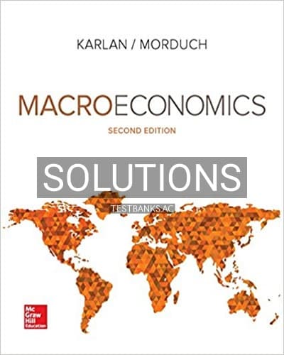 Solutions for Macroeconomics 2nd Edition by Karlan cover