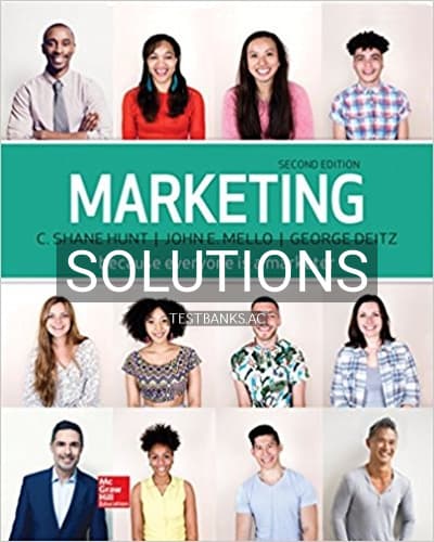 Solutions for Marketing 2nd Edition by Hunt cover
