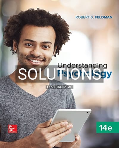 Cover for Solutions for Understanding Psychology 14th Edition by Feldman