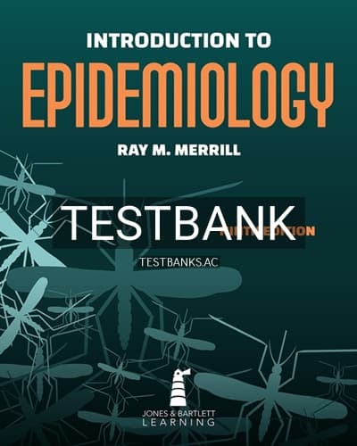 Test Bank for Introduction to Epidemiology 9th Edition by Merrill cover