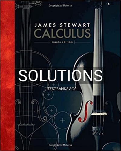 Solutions for Calculus 8th Edition by Stewart cover