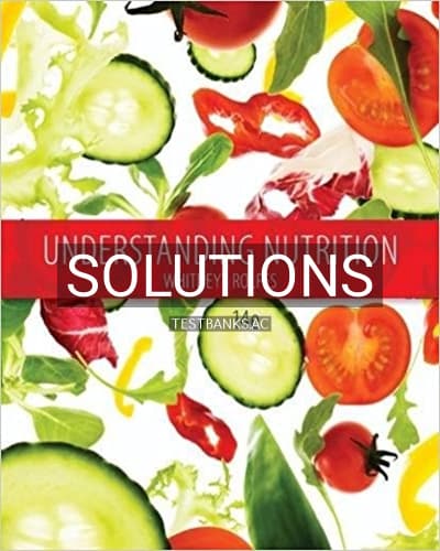 Cover for Solutions for Understanding Nutrition 14th Edition by Whitney