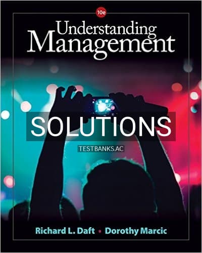 Cover for Solutions for Understanding Management 10th Edition by Daft