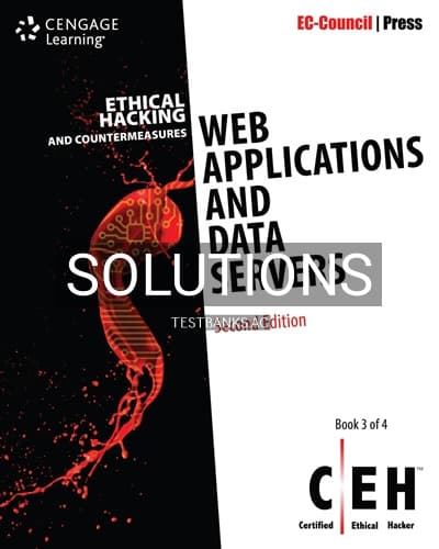 Solutions for Ethical Hacking and Countermeasures Web Applications and Data Servers 2nd Edition by EC-Council cover