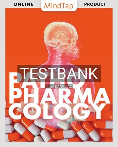 Test Bank for Pathopharmacology 1st Edition by Colbert cover