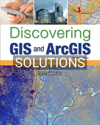 Solutions for Discovering GIS and ArcGIS Rental Only 2nd Edition by Shellito cover
