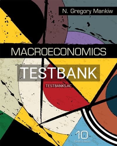 Cover for Macroeconomics 10th Edition Mankiw Solution Manual
