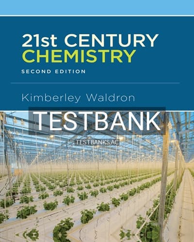 Cover for Test Bank for 21st Century Chemistry 2nd Edition by Waldron