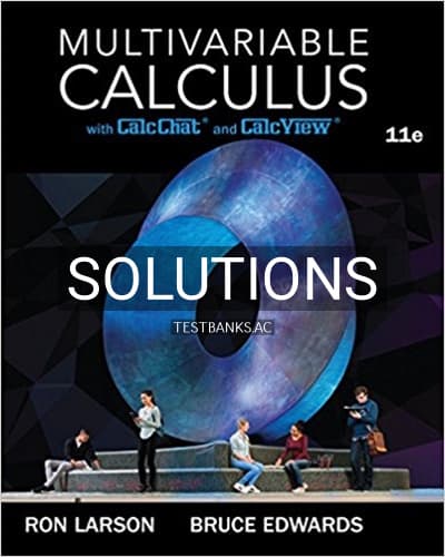 Solutions for Multivariable Calculus 11th Edition by Larson cover
