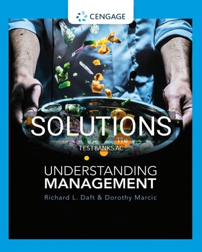 Cover for Solutions for Understanding Management 11th Edition by Daft