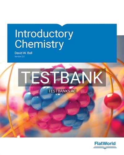 Test Bank for Introductory Chemistry Version 2 0 2nd Edition by Ball cover