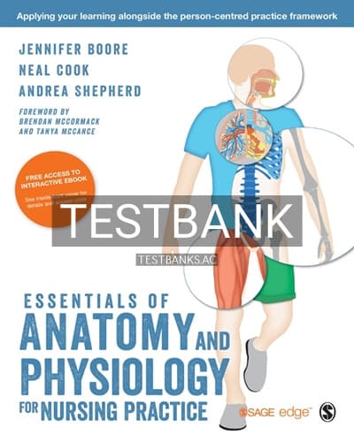 Test Bank for Essentials of Anatomy and Physiology for Nursing Practice 1st Edition by Boore cover