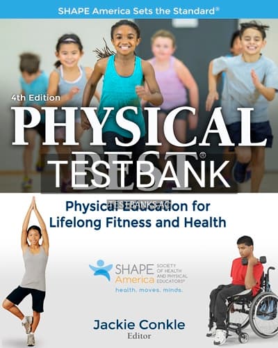 Test Bank for Physical Best 4th Edition by Conkle cover