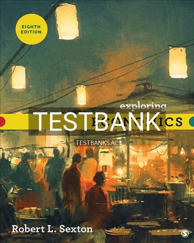 Test Bank for Exploring Economics 8th Edition by Sexton cover