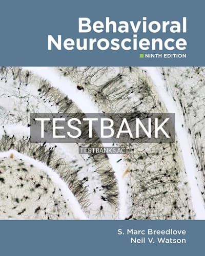 Cover for Test Bank for Behavioral Neuroscience 9th Edition by Breedlove