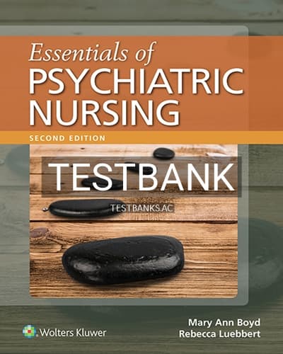 Cover for for Essentials of Psychiatric Nursing 2nd Edition by Boyd