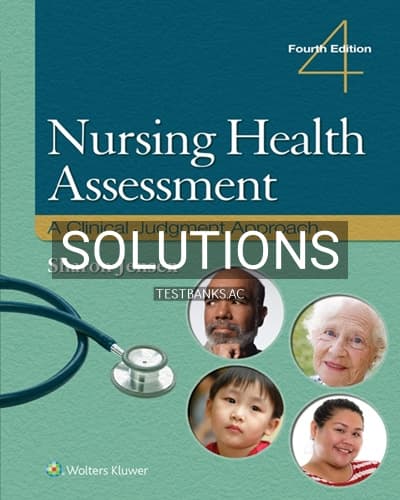 Solutions for Nursing Health Assessment 4th Edition by Jensen cover