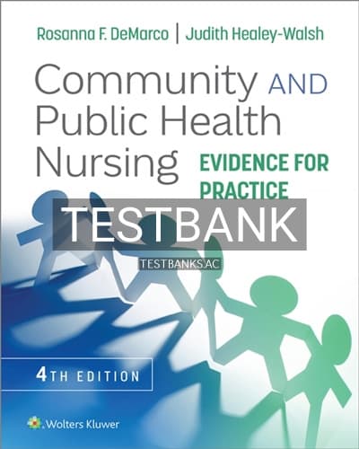 Test Bank for Community and Public Health Nursing 4th Edition by DeMarco cover