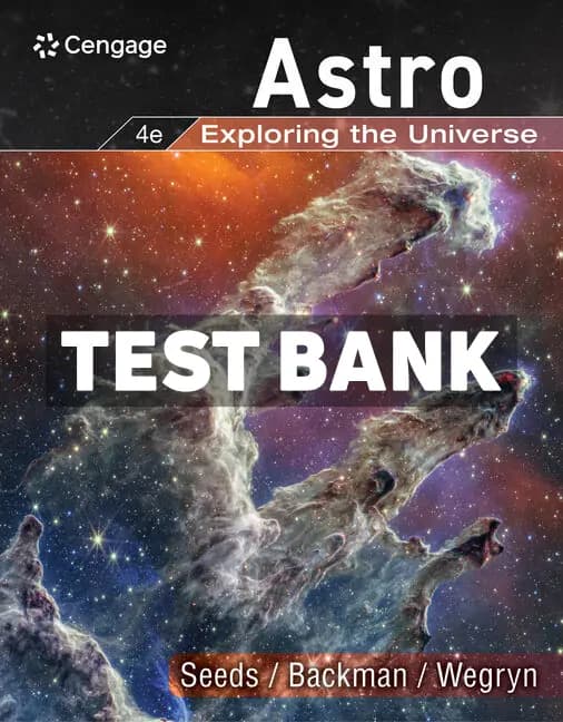 Cover for Astro – Exploring the Universe 4th Edition Seeds Test Bank