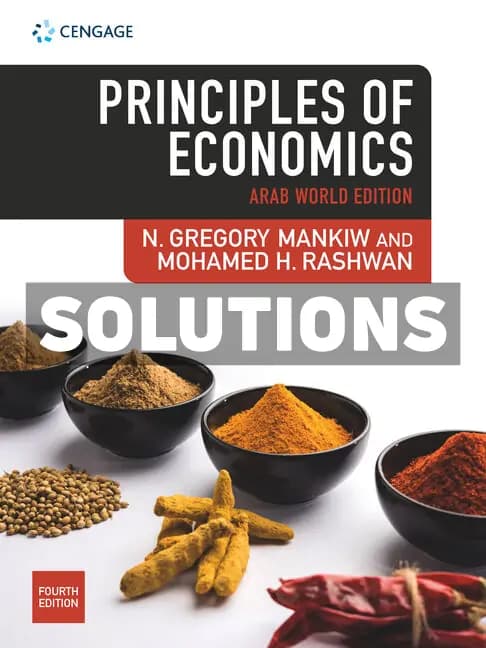 Principles of Economics Arab World 4th Edition Mankiw Solutions Manual cover