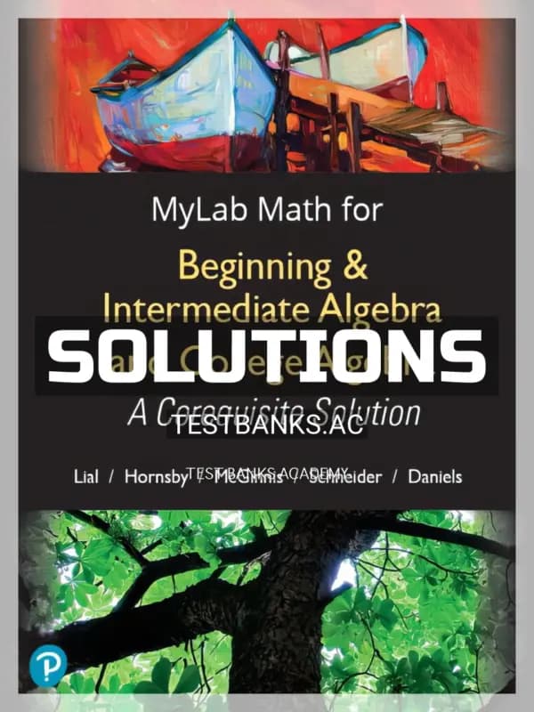 Solutions Manual for Beginning and Intermediate Algebra and College Algebra 1st Edition by Lial cover