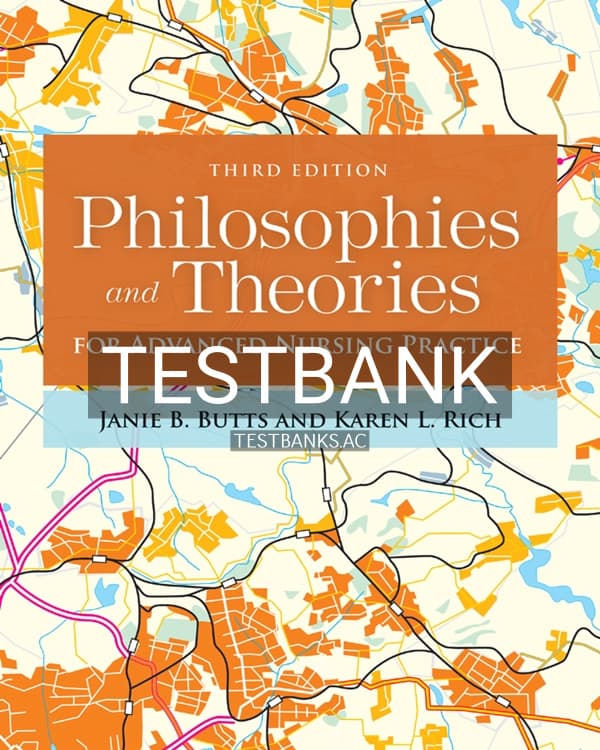 Test Bank for Philosophies and Theories for Advanced Nursing Practice 3rd US Edition by Butts cover