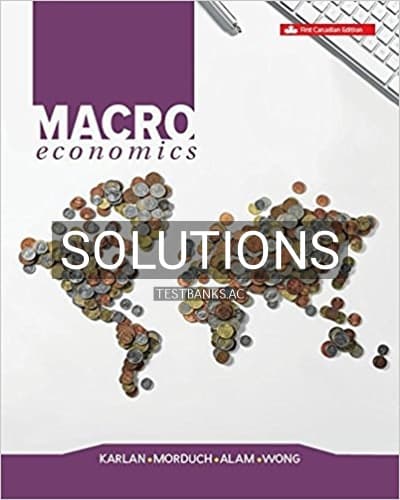 Solutions for Macroeconomics 1st Edition by Karlan cover