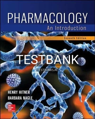 Test Bank for Pharmacology An Introduction 7th Edition by Hitner cover