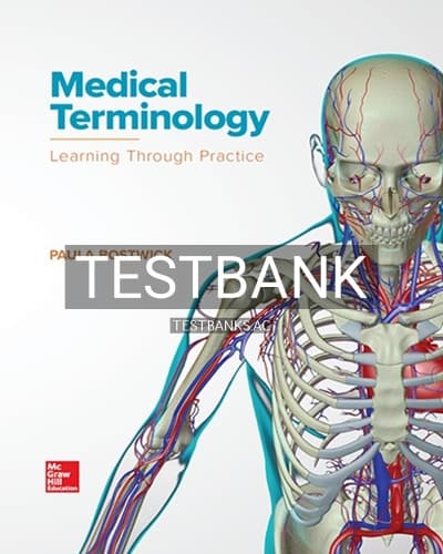 Test Bank for NR Medical Terminology Learning Through Practice 1st Edition by Bostwick cover