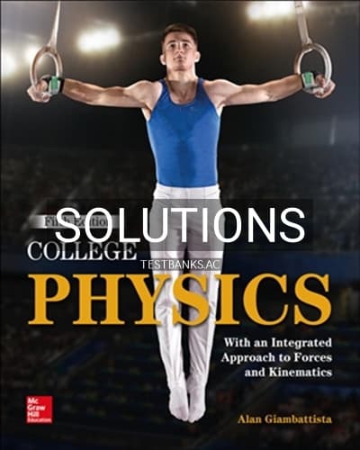 Solutions for College Physics 5th Edition by Giambattista cover