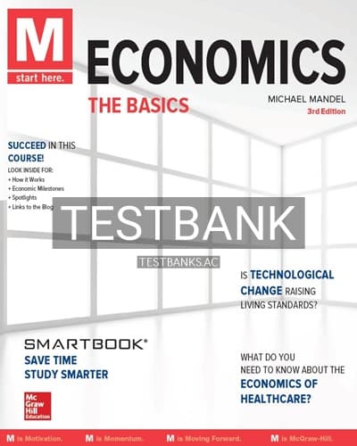 Test Bank for M Economics The Basics 3rd Edition by Mandel cover