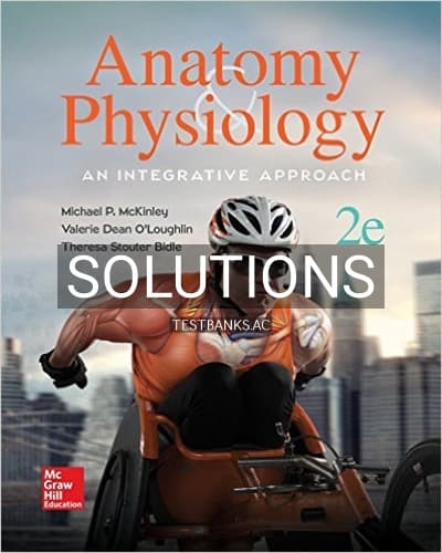 Solutions for Anatomy and Physiology An Integrative Approach 2nd Edition by McKinley cover