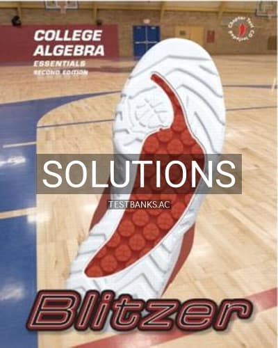 Solutions for College Algebra Essentials 2nd Edition by Blitzer cover
