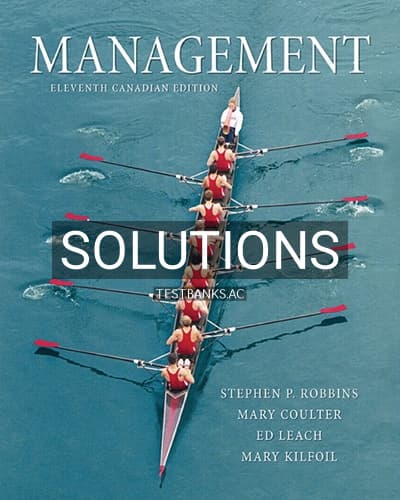 Solutions for Management 11th Edition by Robbins cover